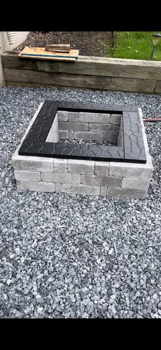 Custom Fire Pit Installation