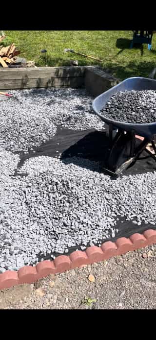Decorative Gravel Design