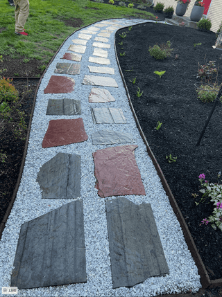 Stone Walkway Design